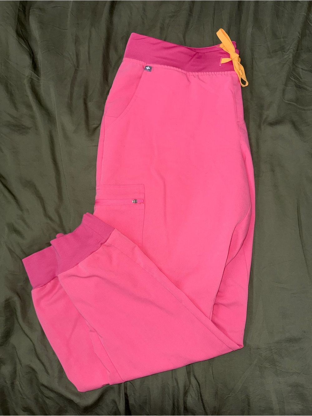 FIGS Hot Coral Zamora Jogger
